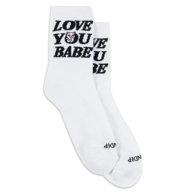 Носки Ripndip LOVE YOU MID SOCKS WHITE