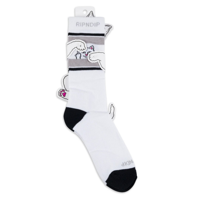 Носки Ripndip PEEKING NERMAL SOCKS WHITE