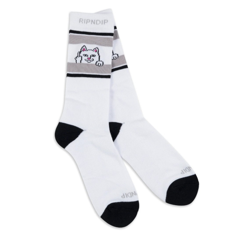 Носки Ripndip PEEKING NERMAL SOCKS WHITE