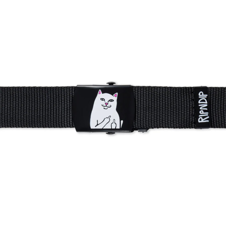 Ремень Ripndip Lord Nermal Web Belt Black