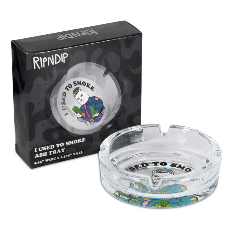 Аксессуар Ripndip I USED TO SMOKE ASH TRAY CLEAR