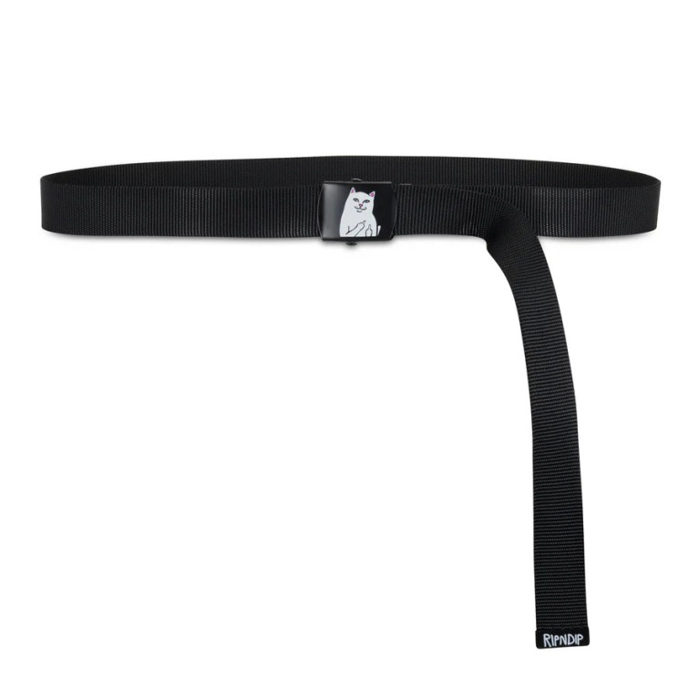 Ремень Ripndip Lord Nermal Web Belt Black