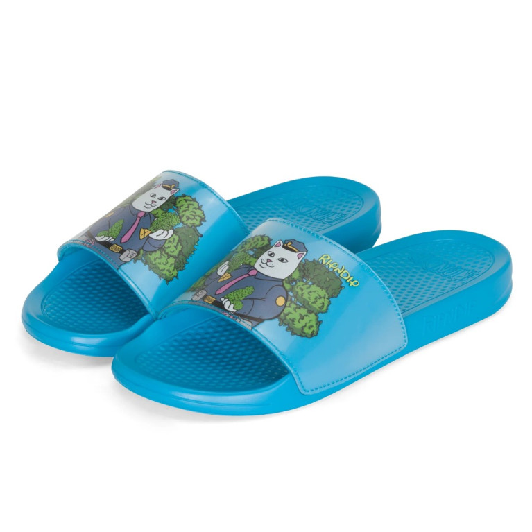 Тапочки Ripndip CONFISCATED SLIDES BLUE
