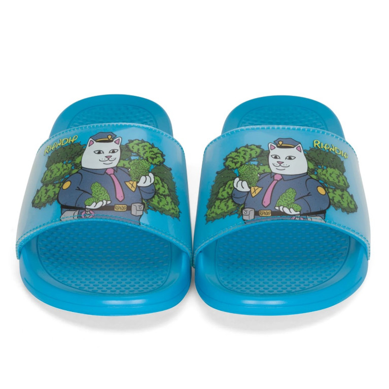 Тапочки Ripndip CONFISCATED SLIDES BLUE