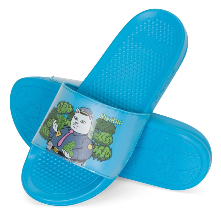 Тапочки Ripndip CONFISCATED SLIDES BLUE