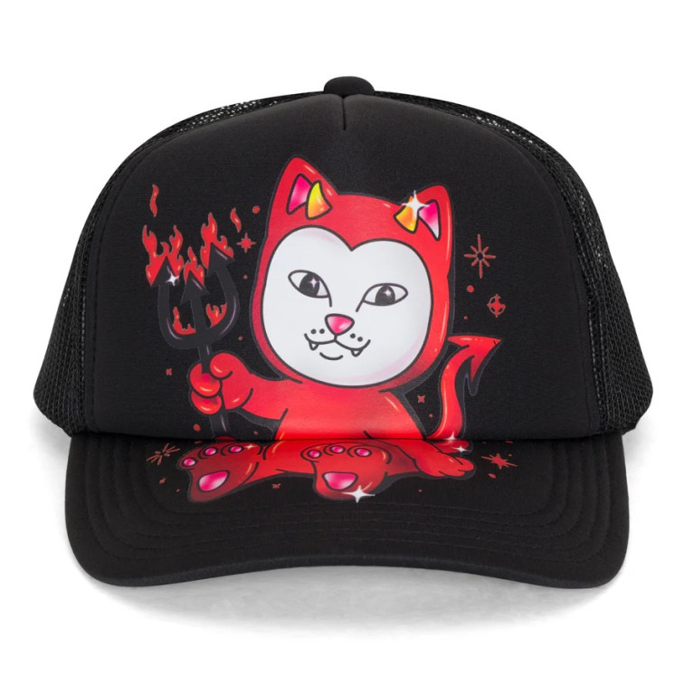 Кепка RIPNDIP Scary Cute Trucker Hat (Black)