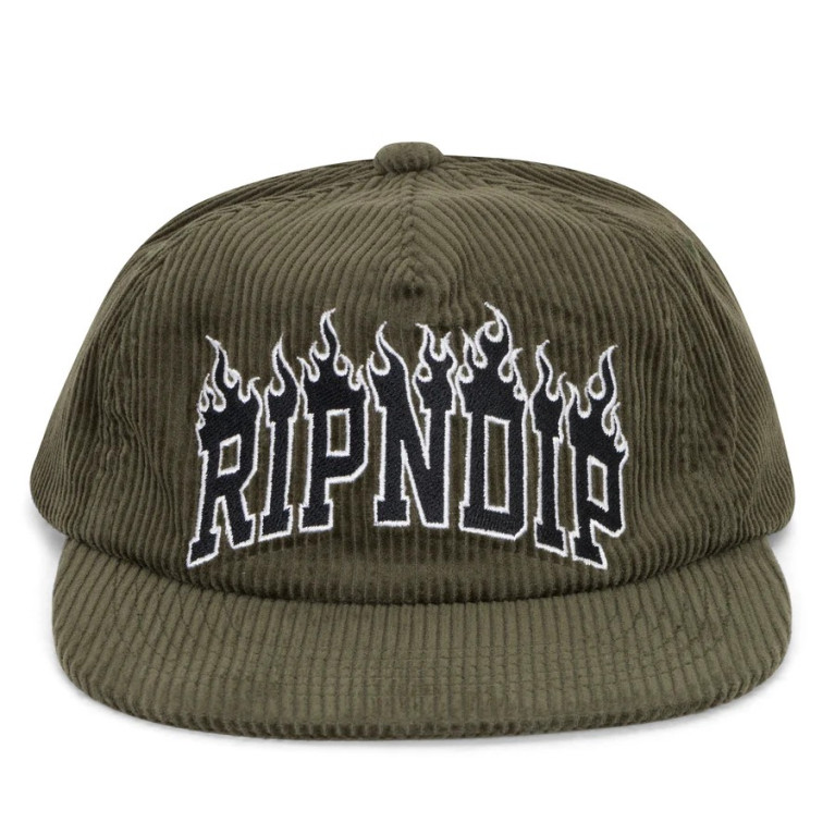 Кепка RIPNDIP Fire Spirit Snapback (Light Forest)