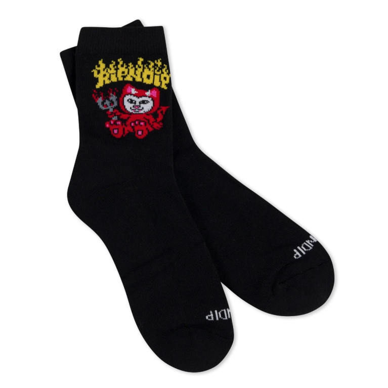 Носки RIPNDIP Scary Cute Mid Socks (Black)
