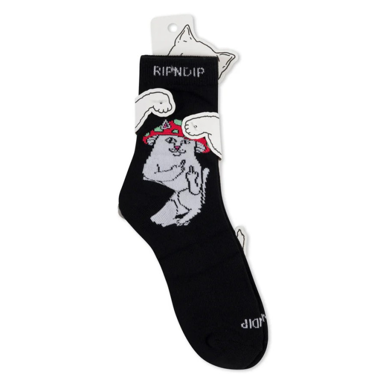 Носки RIPNDIP Lord Shroomy Mid Socks (Black)