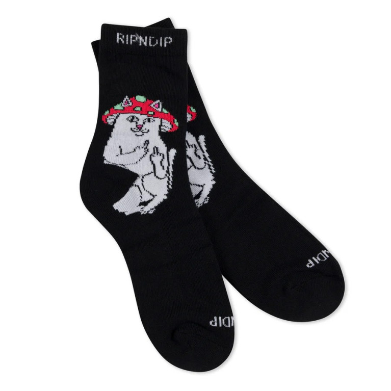 Носки RIPNDIP Lord Shroomy Mid Socks (Black)