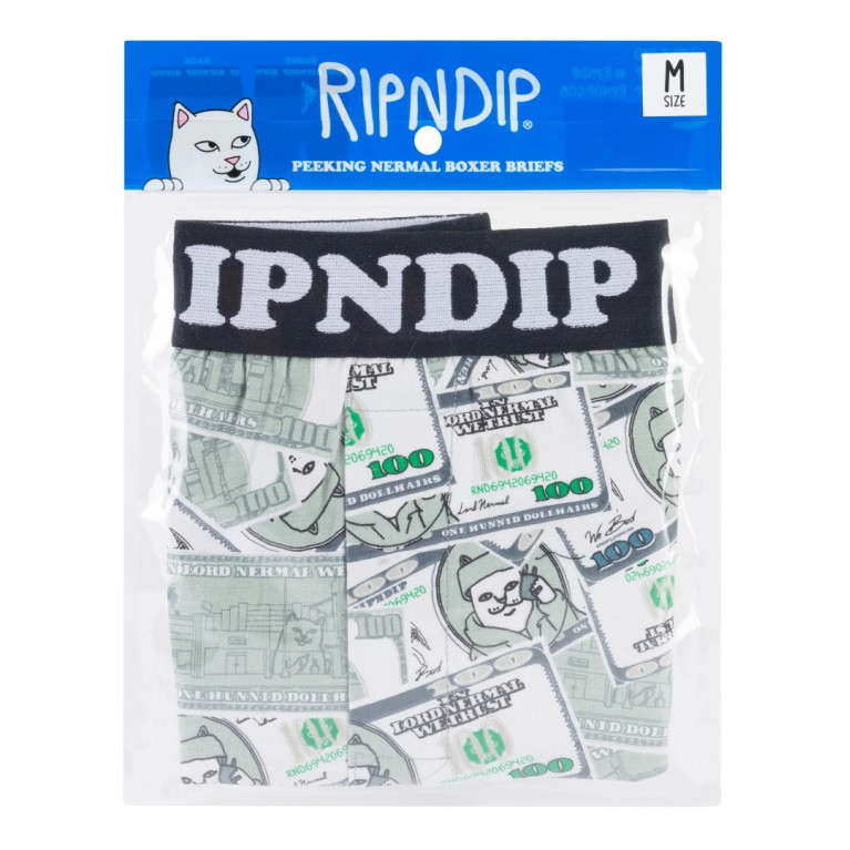 Трусы Ripndip Moneybag Boxers Olive
