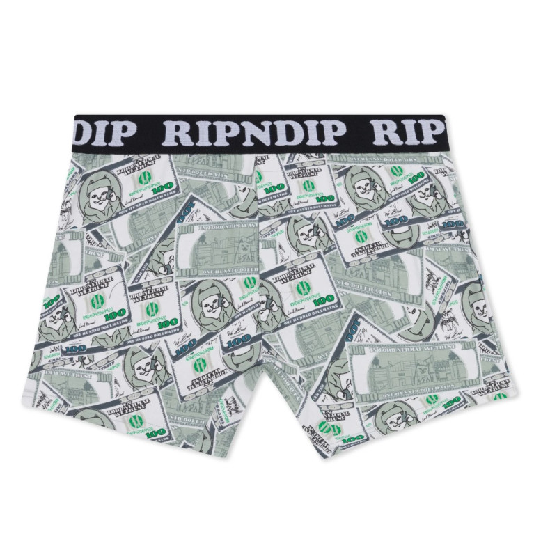 Трусы Ripndip Moneybag Boxers Olive