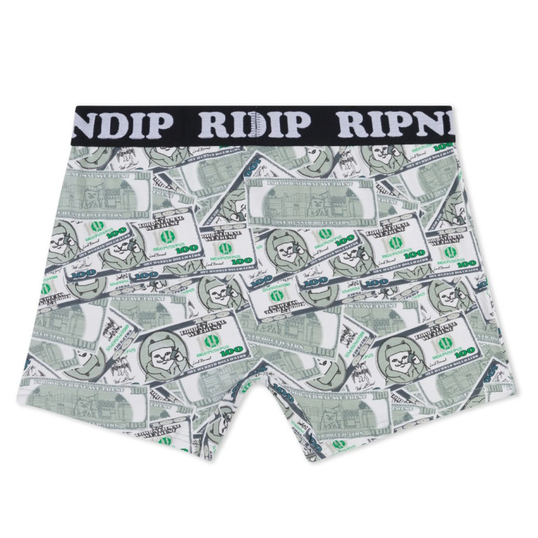 Трусы Ripndip Moneybag Boxers Olive