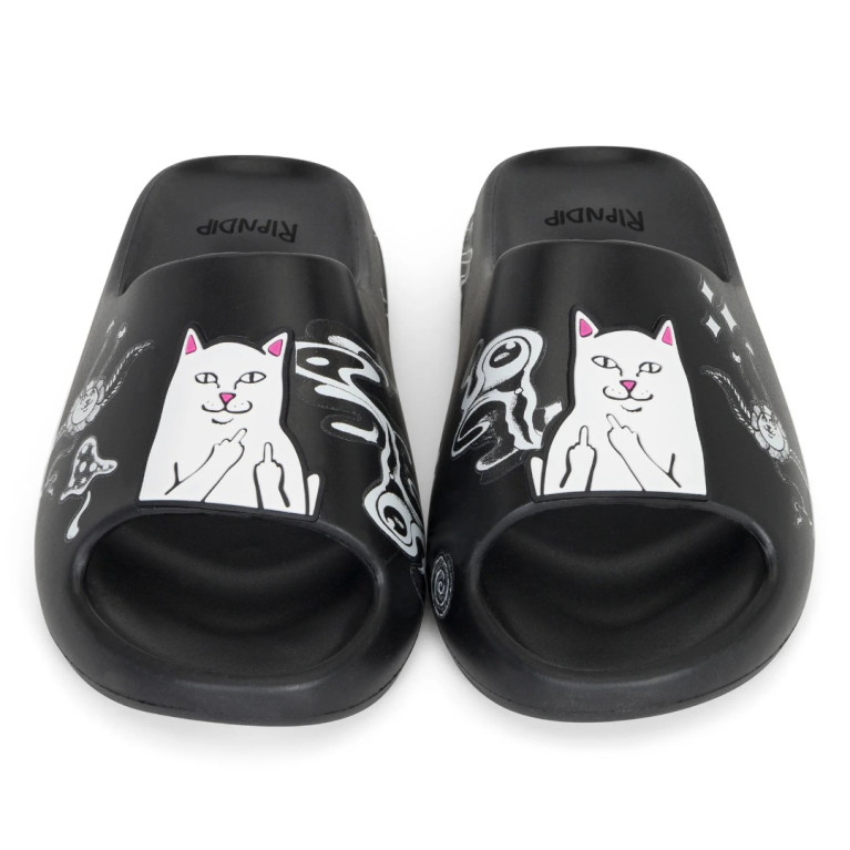 Тапочки RIPNDIP Space Walk Cloud Slides (Black) Size 10/11