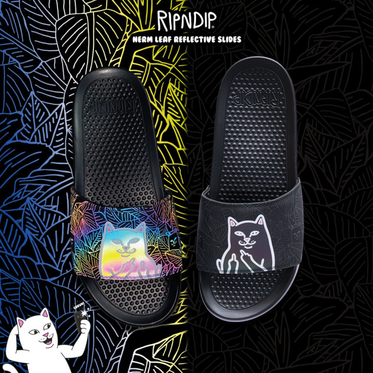 Тапочки Ripndip Lord Jermal Leaf Camo Slides