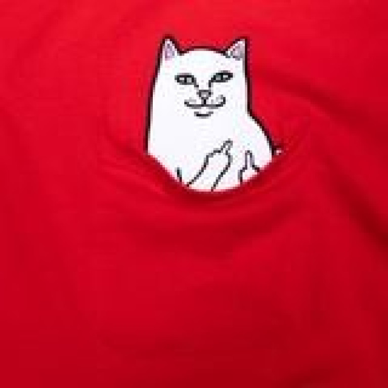 Футболка Ripndip Lord Nermal Pocket Tee Red