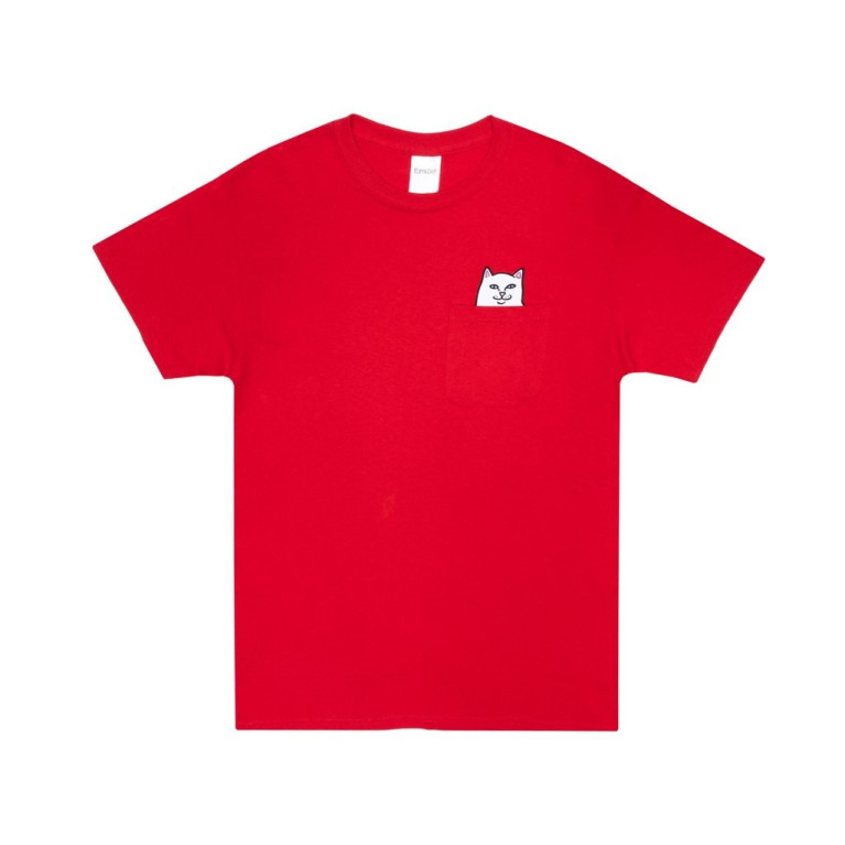 Футболка Ripndip Lord Nermal Pocket Tee Red