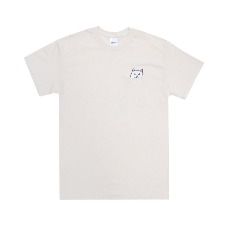 Футболка Ripndip Lord Nermal Pocket Tee Natural