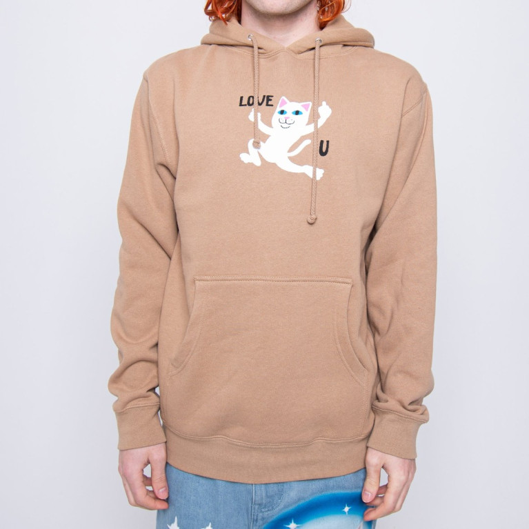 Толстовка Ripndip Love U Hoodie Sandstone