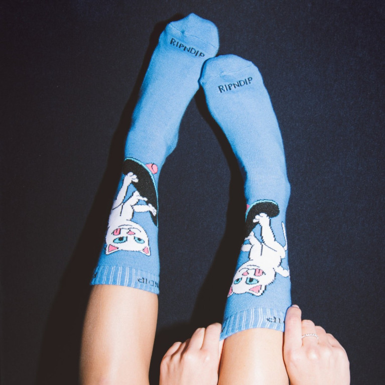 Носки Ripndip Skater Nerm Socks Slate Blue