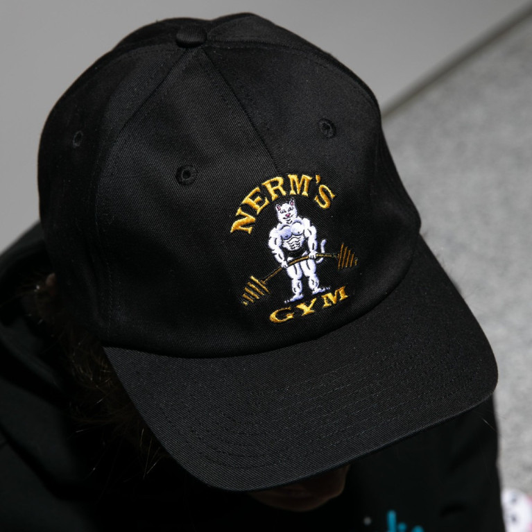 Кепка Ripndip Ripped N Dipped 6 Panel Black