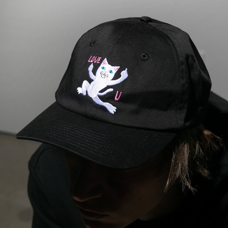 Кепка Ripndip Love U Dad Hat Black