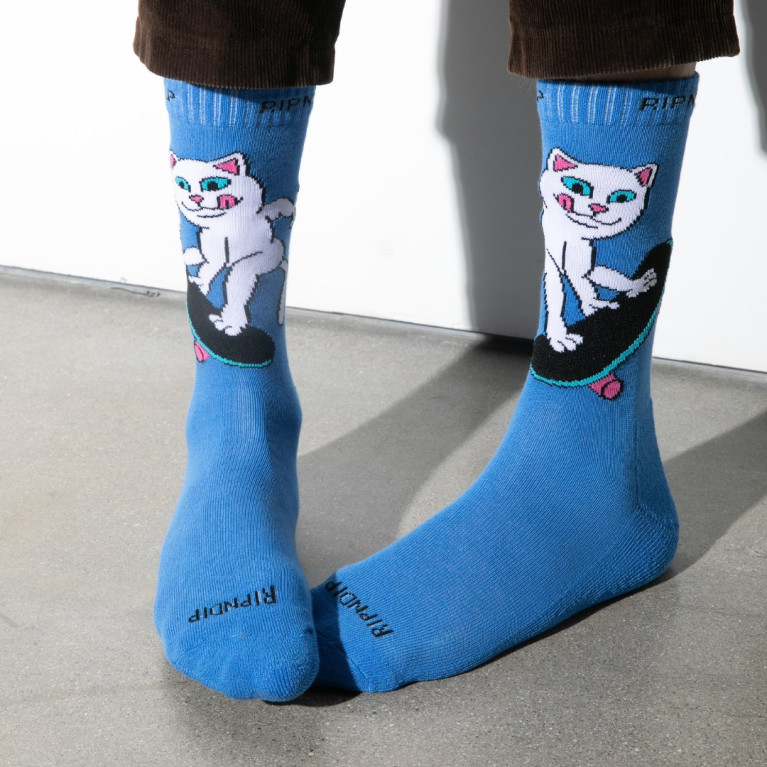 Носки Ripndip Skater Nerm Socks Slate Blue