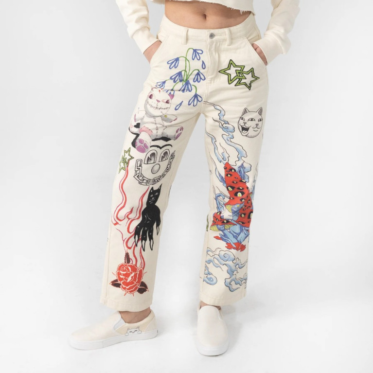 Штаны Ripndip TRAVIS PANTS OFF WHITE