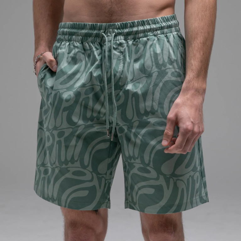 Шорты Ripndip WILSHIRE SWIM SHORTS PINE
