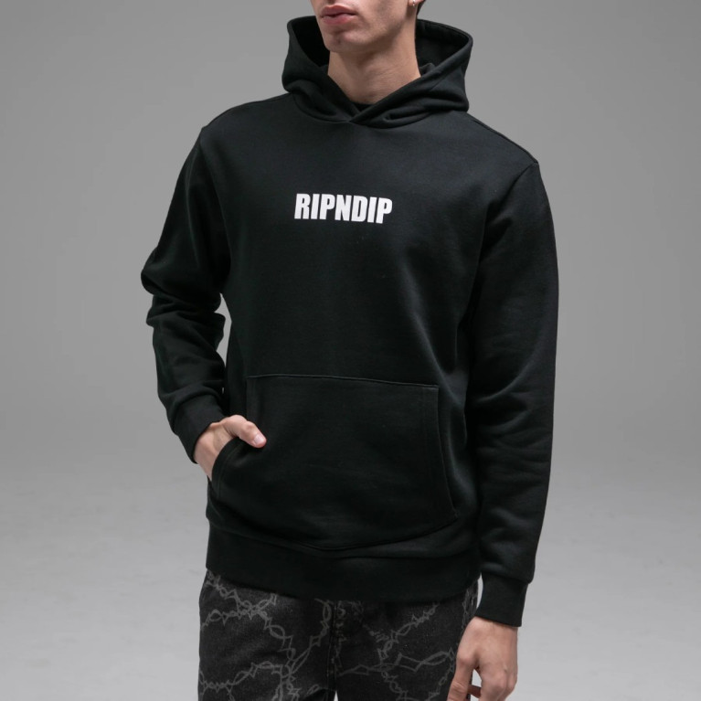 Толстовка Ripndip ILY FUCKIN FUCK HOODIE BLACK