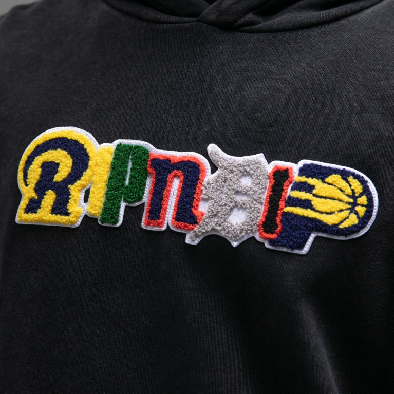 Толстовка Ripndip FAN FAVE HOODIE BLACK WASH