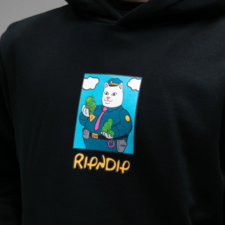 Толстовка Ripndip CONFISCATED HOODIE BLACK