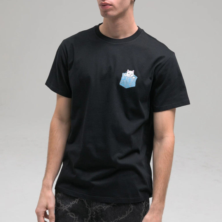 Футболка Ripndip BAG OF PUSS TEE BLACK