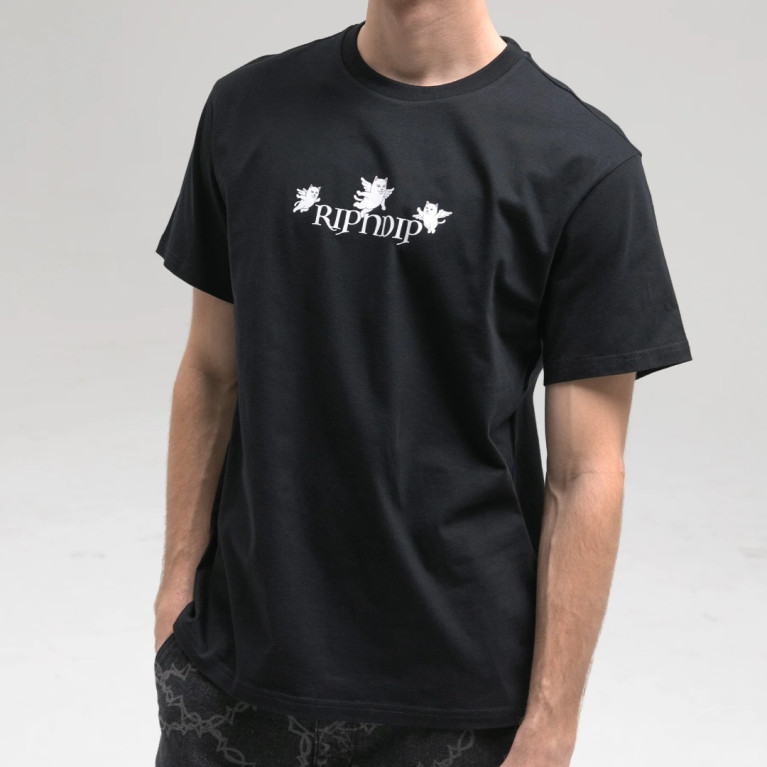 Футболка Ripndip RISE N GRIND TEE BLACK
