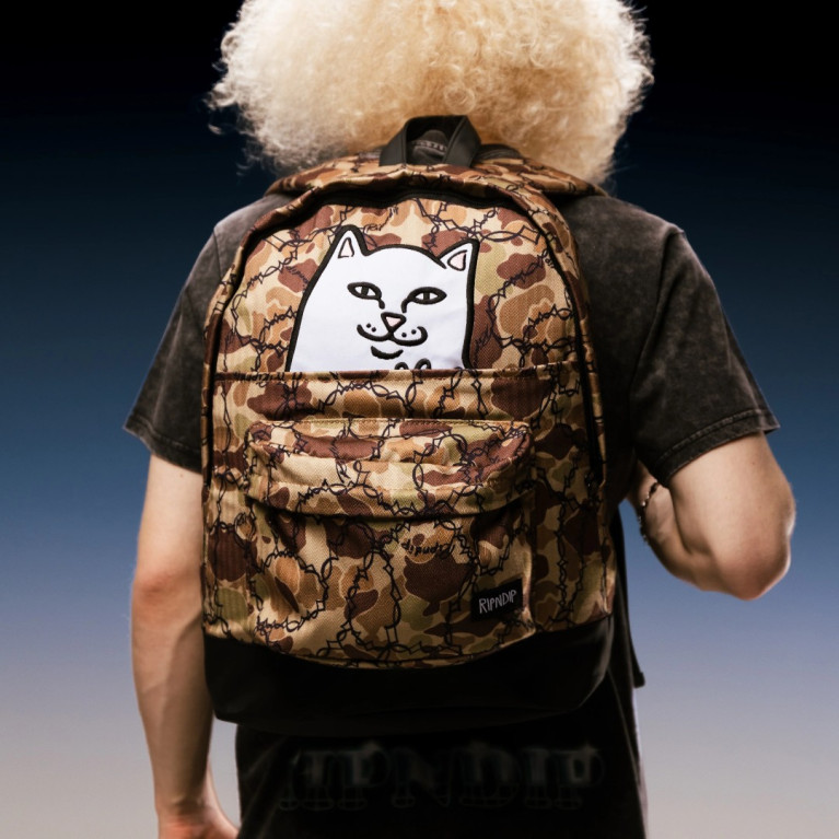 Рюкзак Ripndip WIRED BACKPACK TAN CAMO