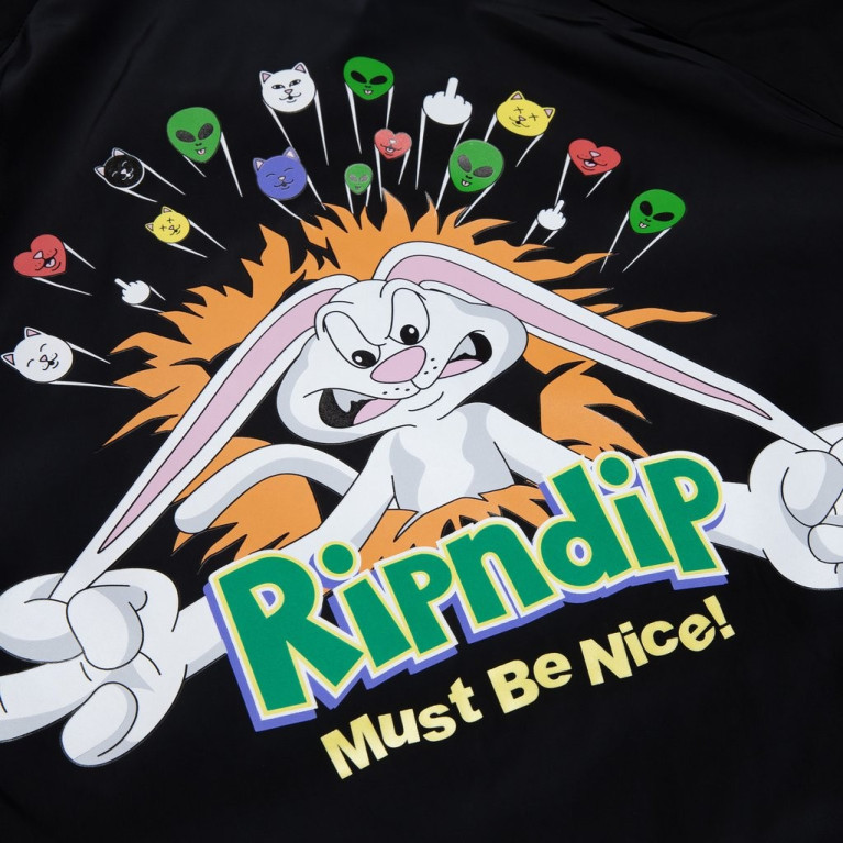 Куртка Ripndip Silly Nerm Coach Jacket Black
