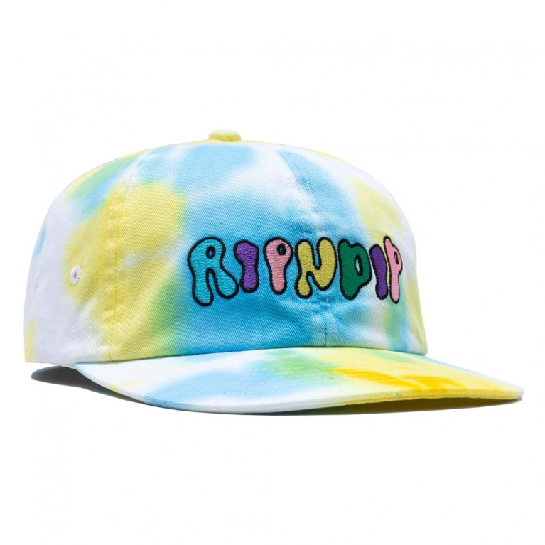 Кепка Ripndip Boomer Gang Cotton 6 Panel Hat Yellow/Blue