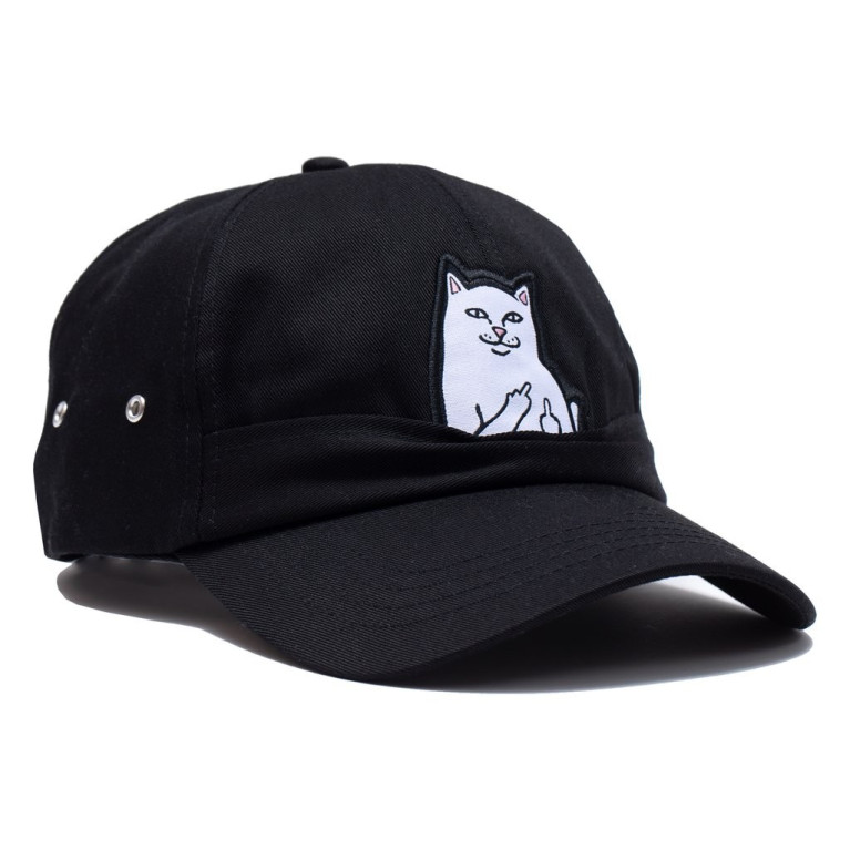Кепка Ripndip Lord Nermal 6 Panel Pocket Hat Black