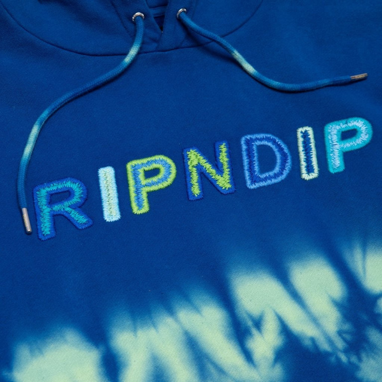 Толстовка Ripndip Prisma Embroidered Hoodie Navy/Green