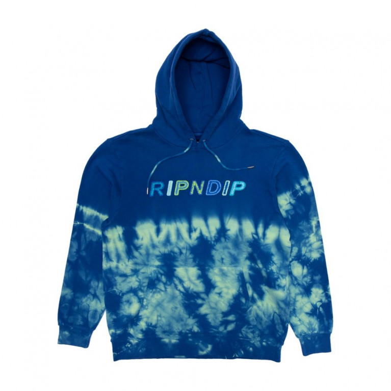 Толстовка Ripndip Prisma Embroidered Hoodie Navy/Green