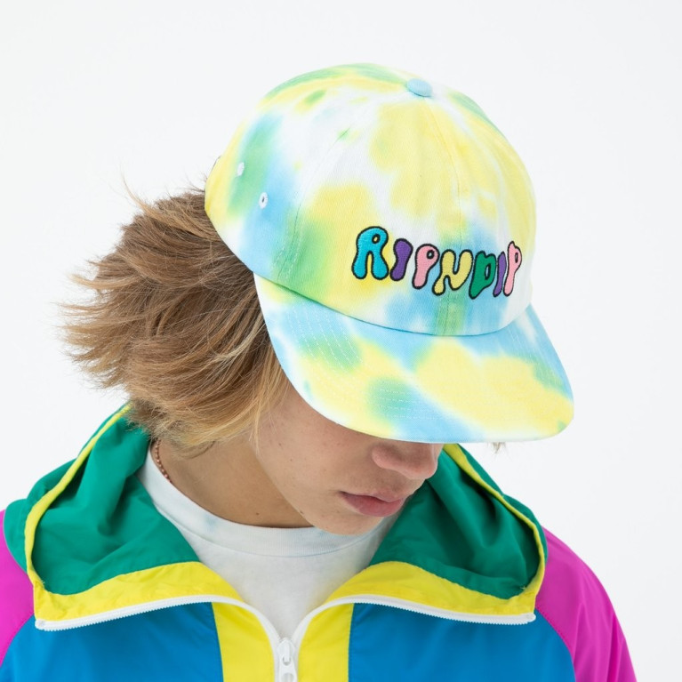 Кепка Ripndip Boomer Gang Cotton 6 Panel Hat Yellow/Blue