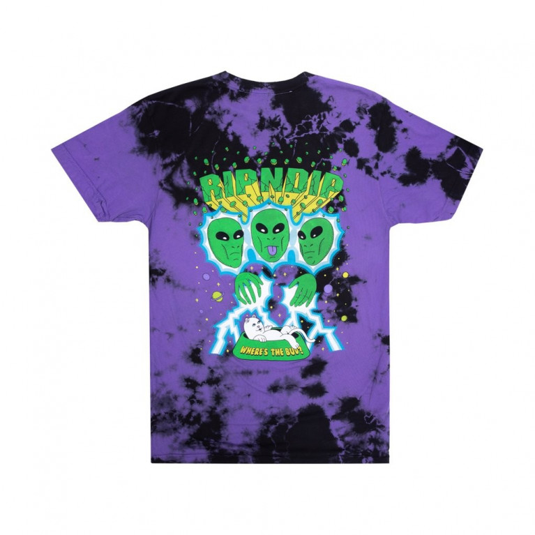 Футболка Ripndip Nebula Tee Purple/Black Dye