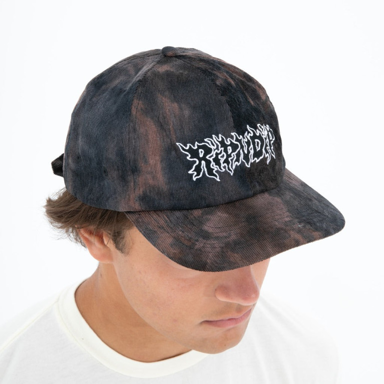 Кепка Ripndip Blaze 6 Panel Black/Peach/Purple
