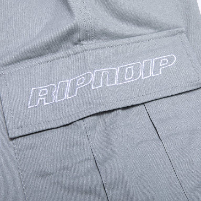 Штаны Ripndip Peeking Nermal Cargo Pants Cool Grey
