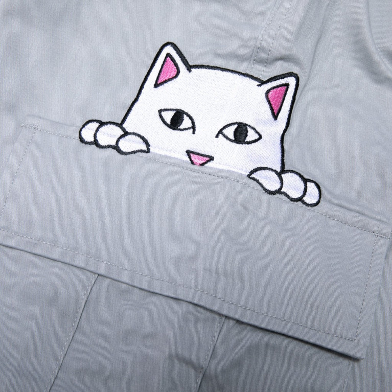 Штаны Ripndip Peeking Nermal Cargo Pants Cool Grey