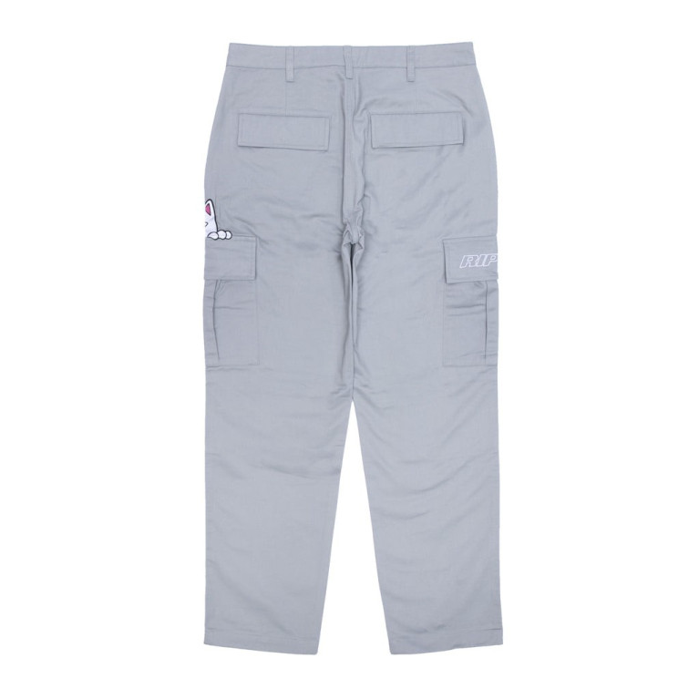 Штаны Ripndip Peeking Nermal Cargo Pants Cool Grey