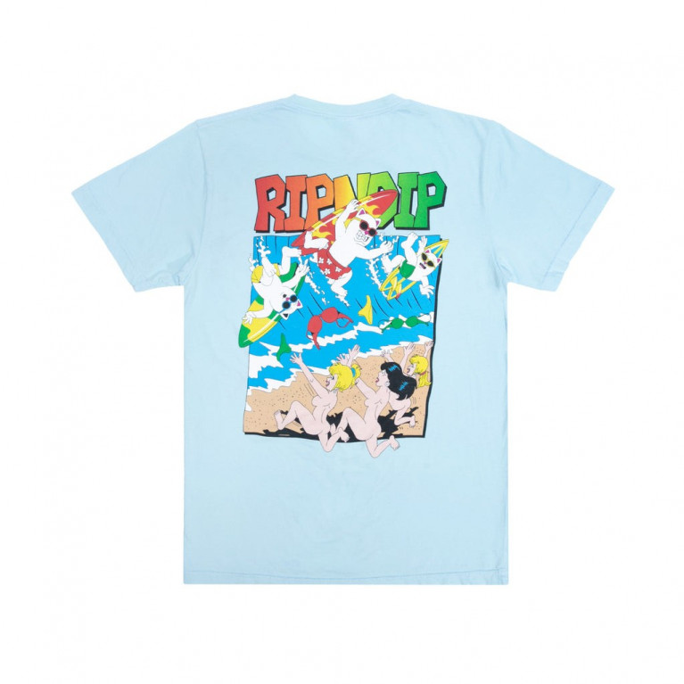 Футболка Ripndip Summer Break Tee Baby Blue