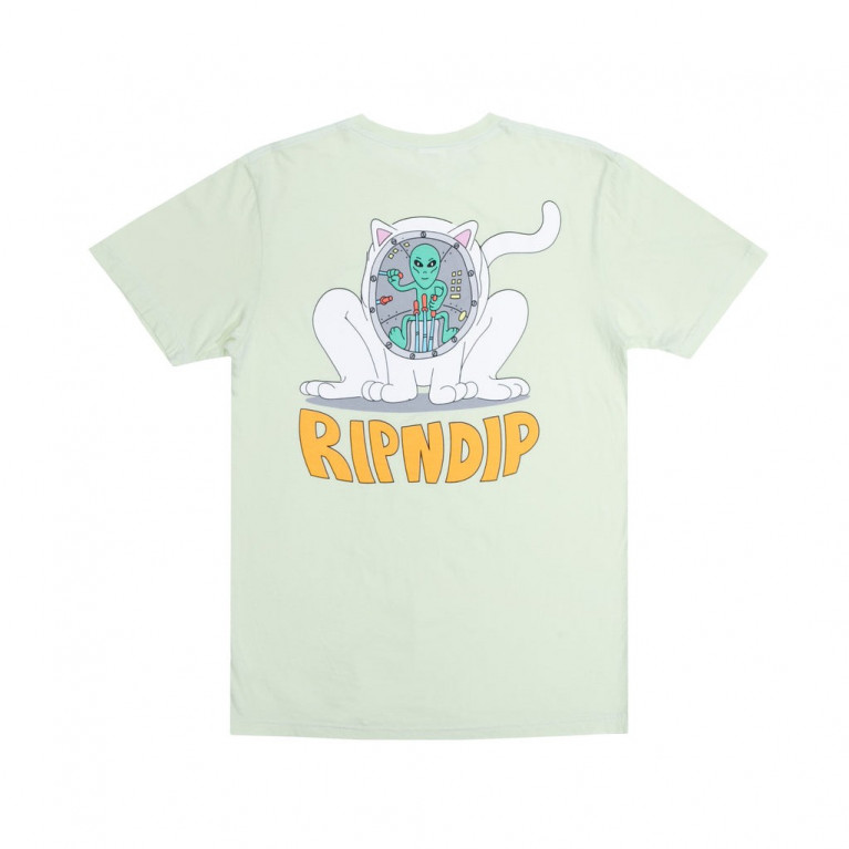 Футболка Ripndip Space Take Over Tee Light Lime