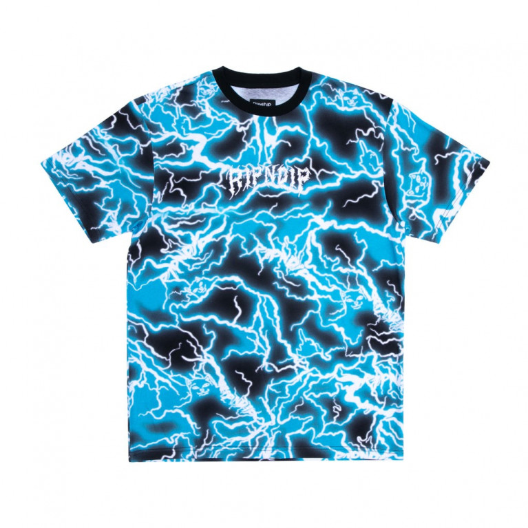 Футболка Ripndip Nikola Embroidered Tee Black/Blue