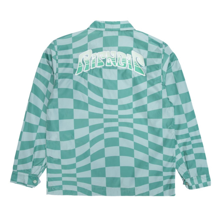 Куртка Ripndip Checked Coaches Jacket Military Green